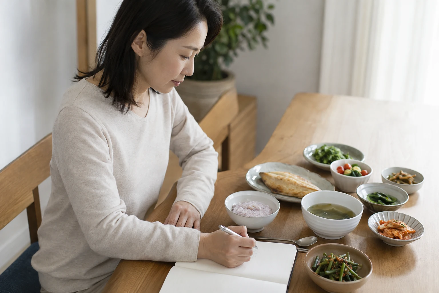 복부팽만 한의원 본문 기록 장면